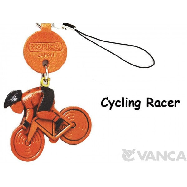 Cycle Racer Japanese Leather Cellularphone Charm Goods