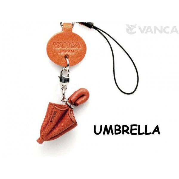 Umbrella Japanese Leather Cellularphone Charm Goods