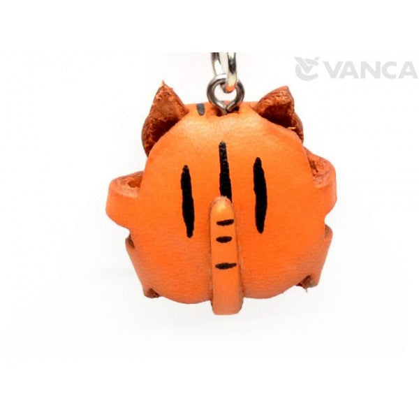 Cat D Leather Cellularphone Charm Alphabet