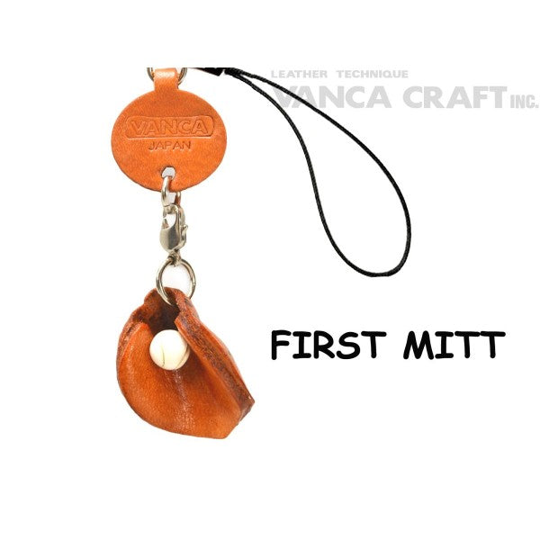 First mitt/lefty Japanese Leather Cellularphone Charm Goods