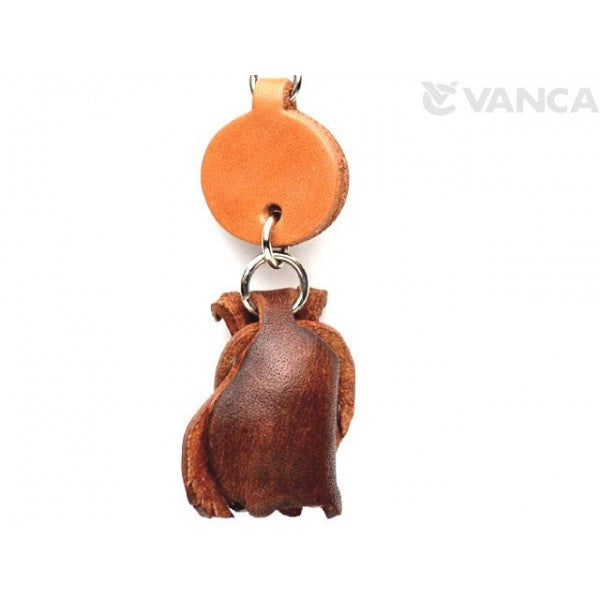 Collie Leather Cellularphone Charm