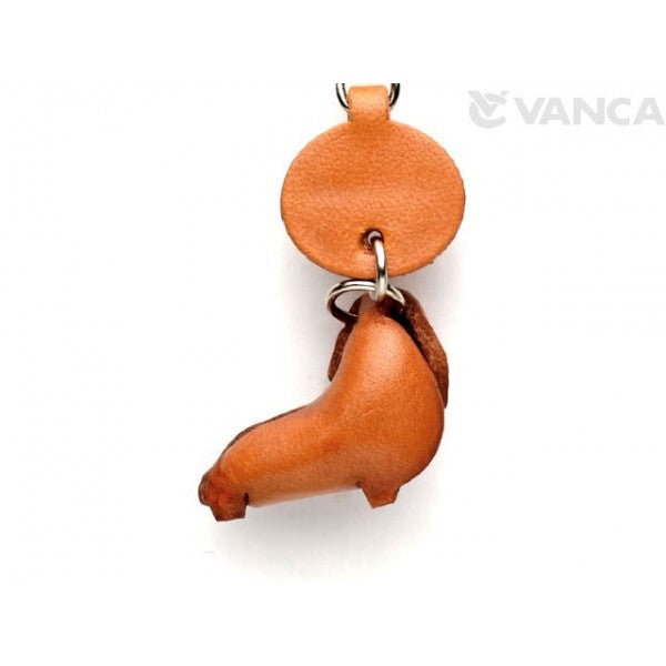 Dachshund Leather Cellularphone Charm