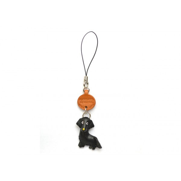 Flatcoated Retriever Leather Cellularphone Charm