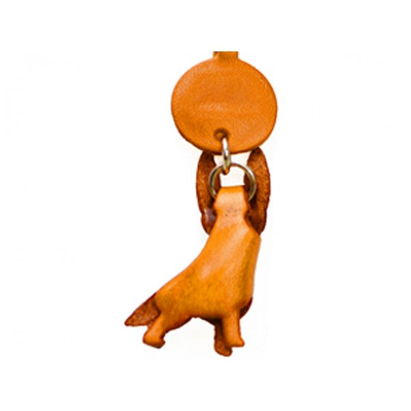 German Shepherd Leather Cellularphone Charm