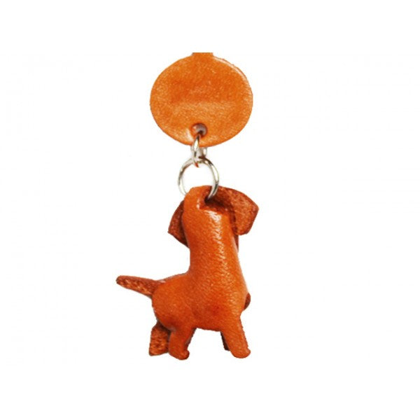 Labrador Retriever Leather Cellularphone Charm