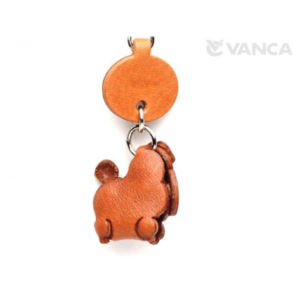 Poodle Leather Cellularphone Charm
