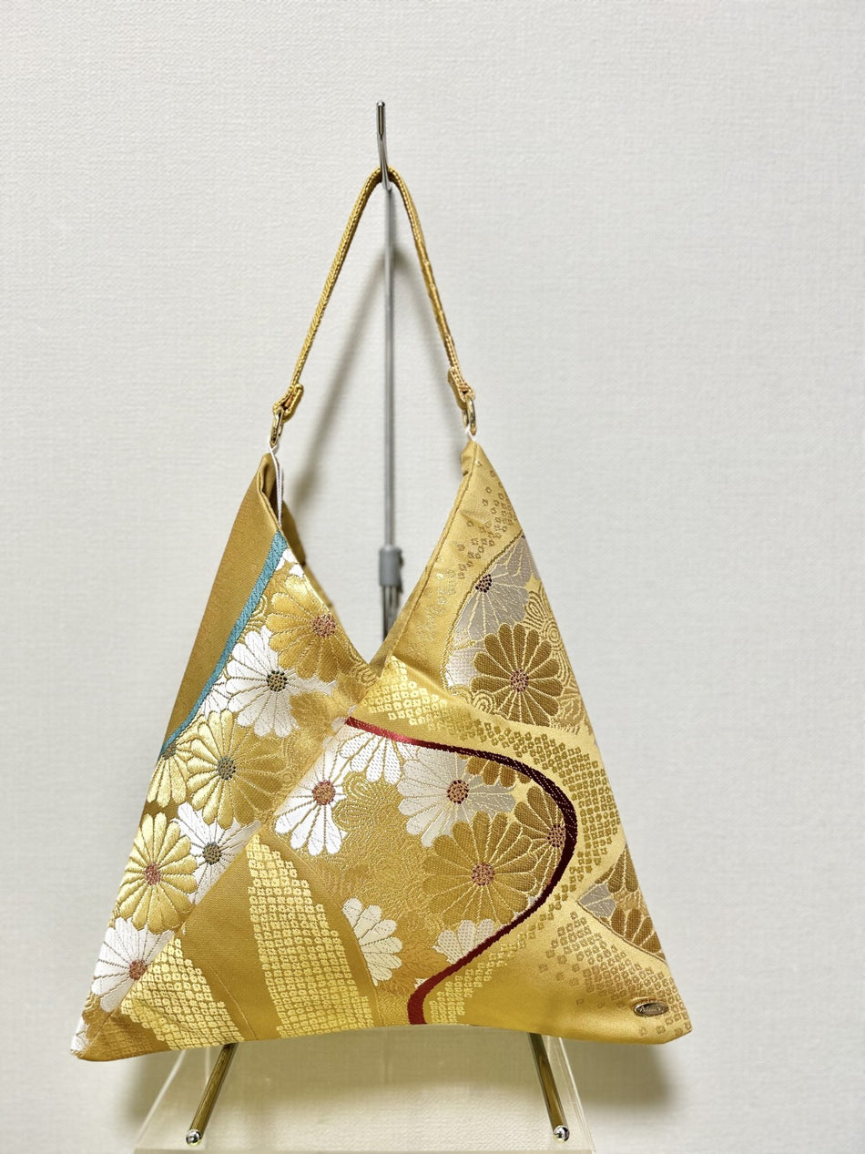 Annaj Azuma Luxury Japanese Kimono Fabric Top-handle Shoulder Bag Women JAPAN