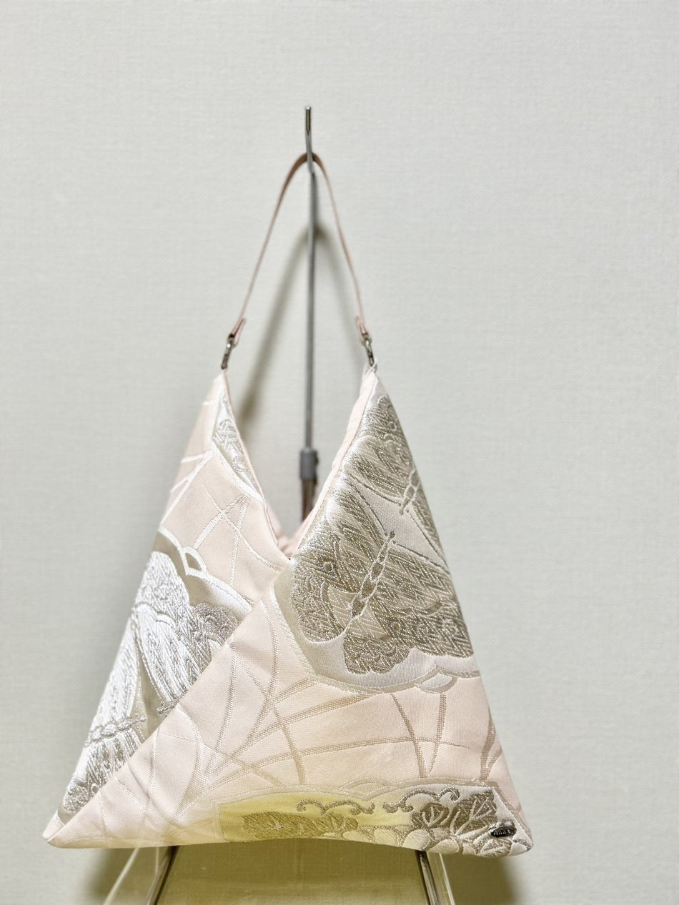 Annaj Azuma Luxury Japanese Kimono Fabric Top-handle Shoulder Bag Women JAPAN