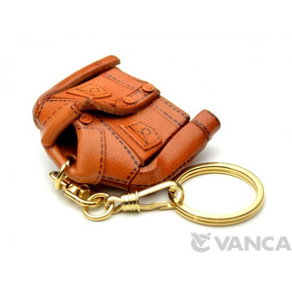 Jeans Jacket Leather Keychain(L)