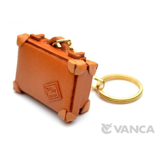 Trunk Leather Keychain(L)