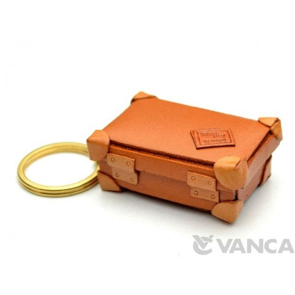 Trunk Leather Keychain(L)