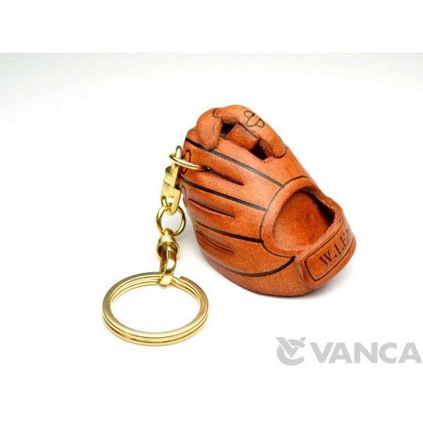 Baseball Glove Leather Keychain(L)