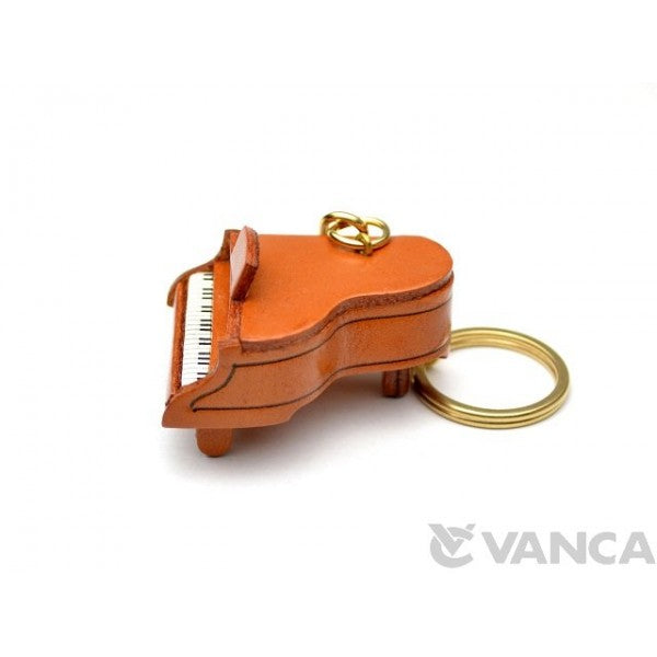 Piano Leather Keychain(L)