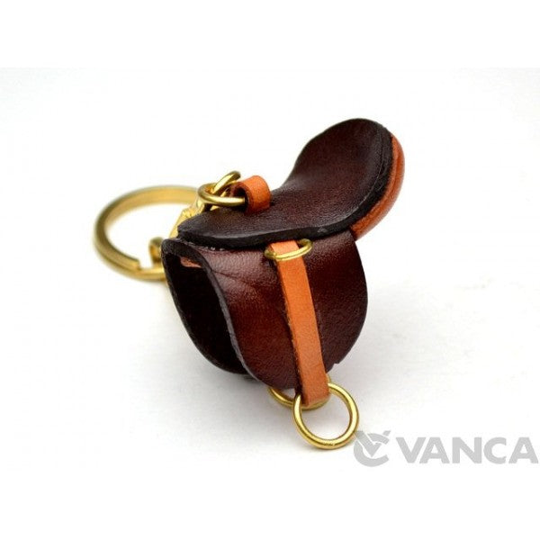 Saddle Leather Keychain(L)
