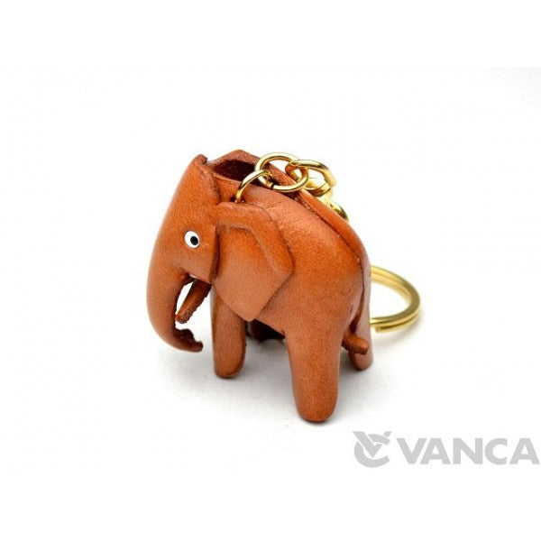 Elephant Leather Keychain(L)