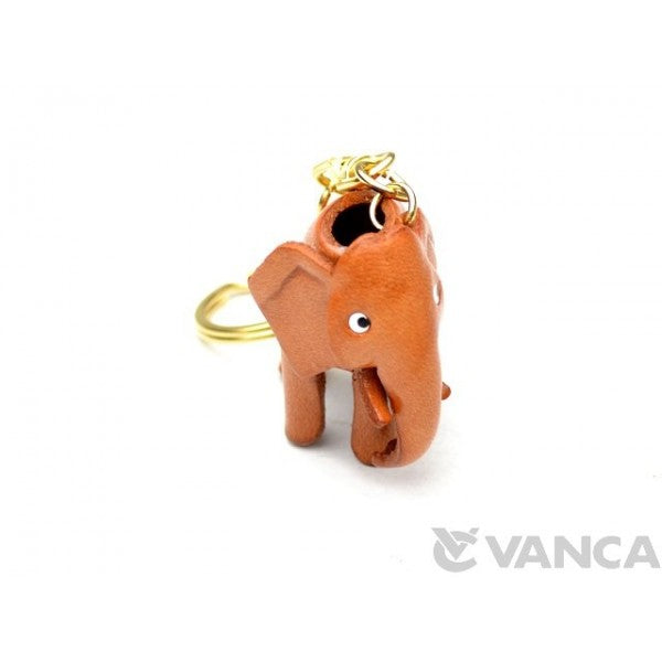 Elephant Leather Keychain(L)