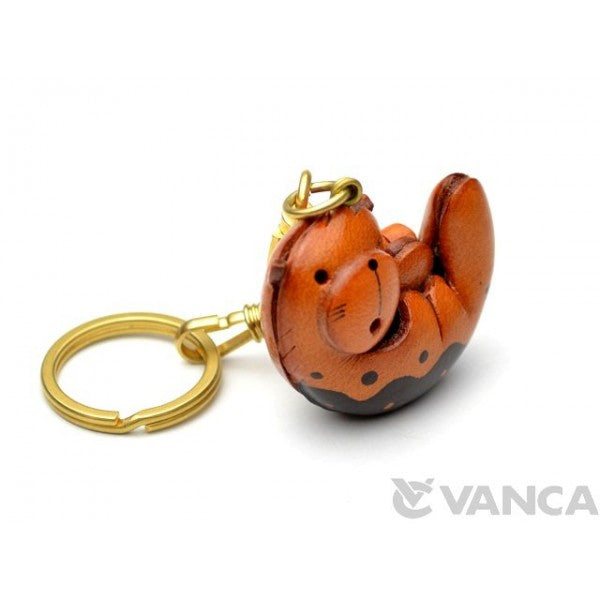 Sea-otter Leather Keychain(L)