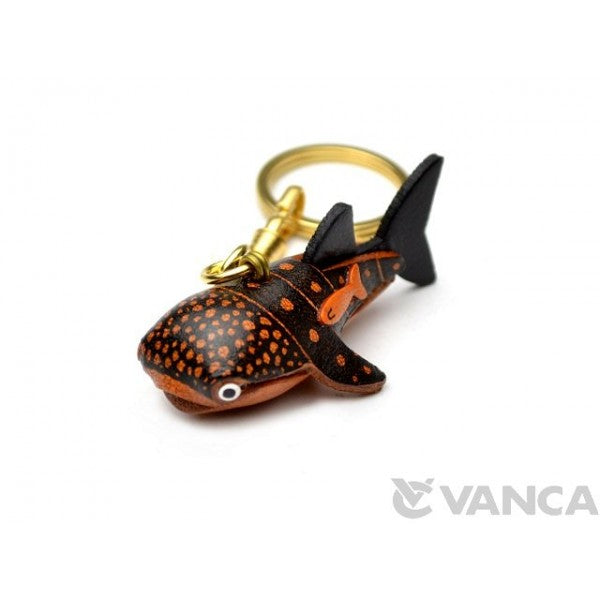 Whale Shark Leather Keychain(L)