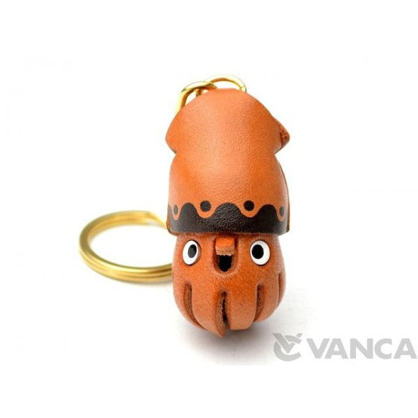 Squid Leather Keychain(L)