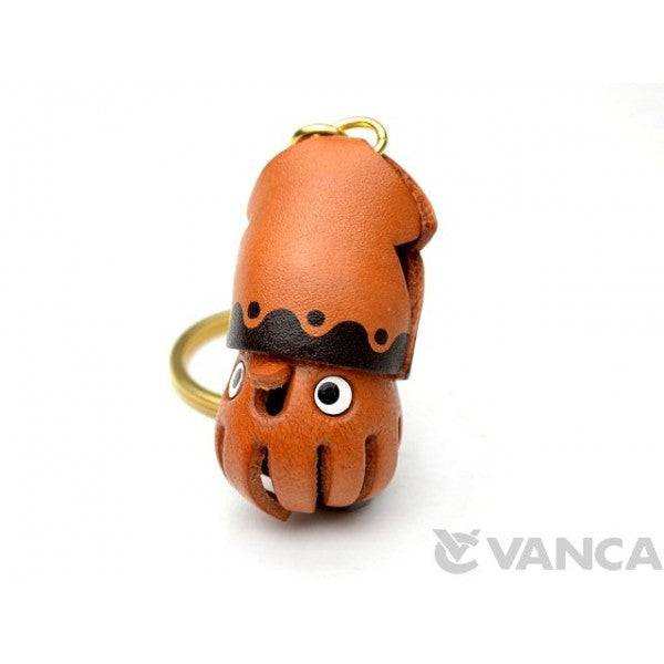Squid Leather Keychain(L)