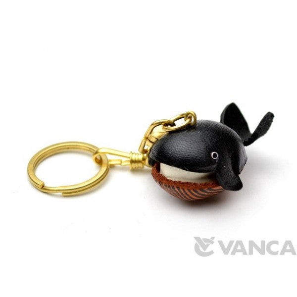 Whale Leather Keychain(L)
