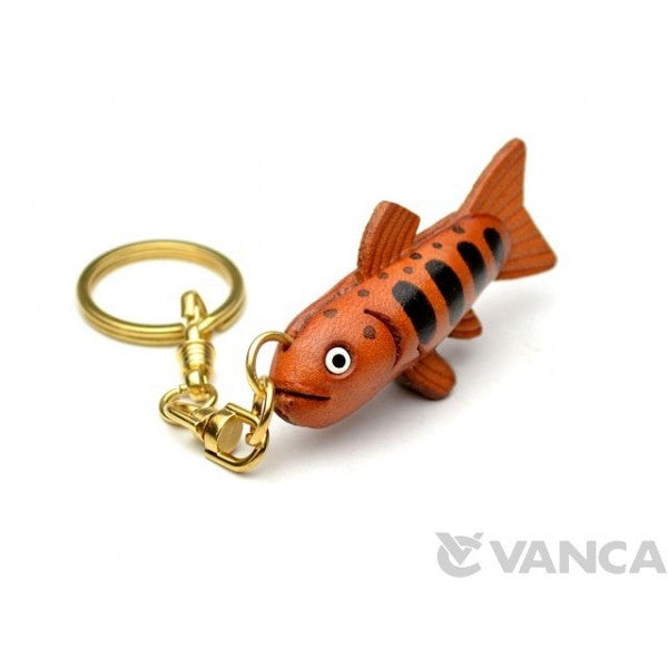 Yamame Trout Leather Keychain(L)