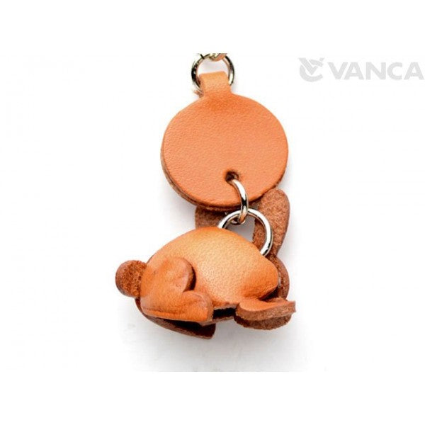 Rabbit Japanese Leather Keychains Animal