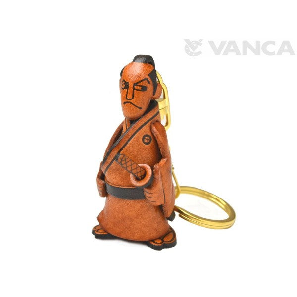 Samurai Leather Keychain(L)