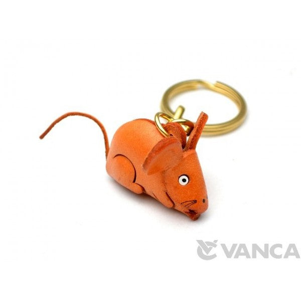 Rat Leather Keychain (Chinese Zodiac)