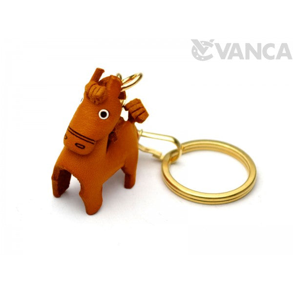 Horse Leather Keychain (Chinese Zodiac)