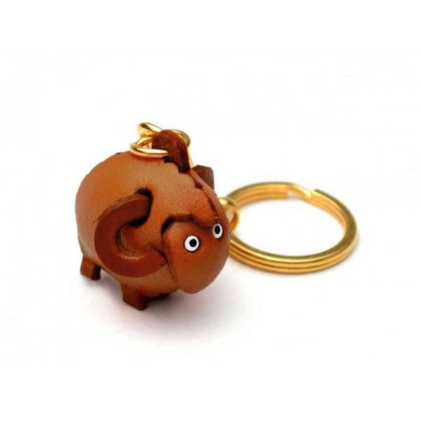 Sheep Leather Keychain (Chinese Zodiac)