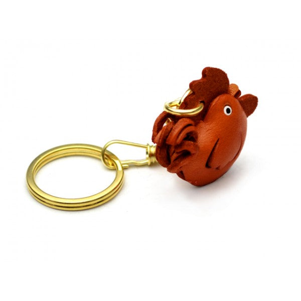 Rooster Leather Keychain (Chinese Zodiac)