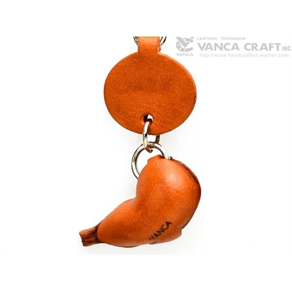 Seal Japanese Leather Keychains Fish