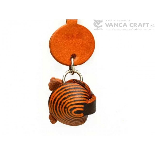 Clam Japanese Leather Keychains Fish