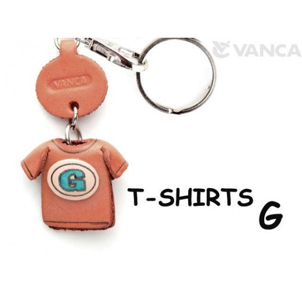 G(Blue) Japanese Leather Keychains T-shirt