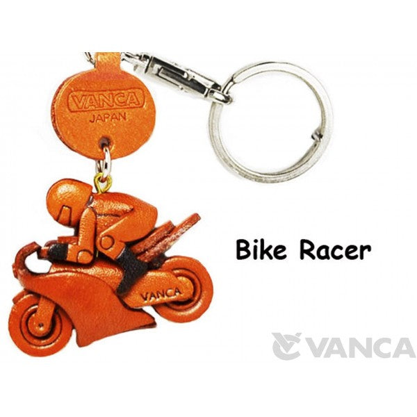 Bike Racer Japanese Leather Keychains Goods