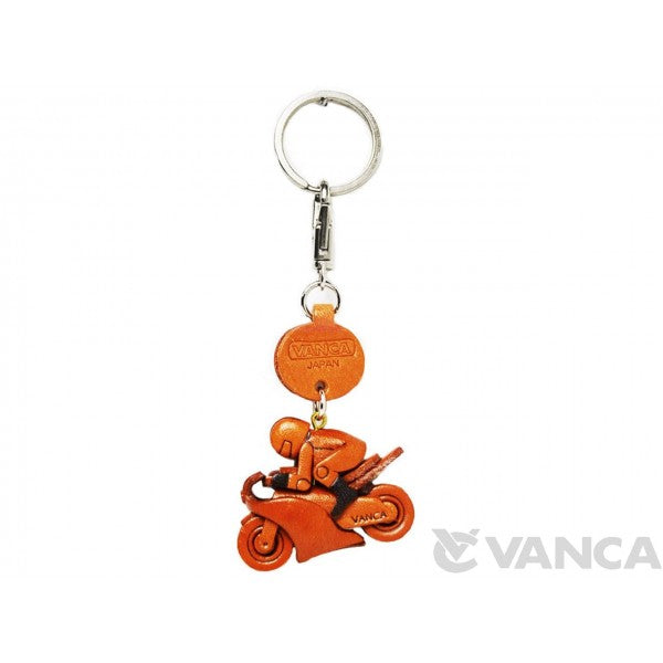 Bike Racer Japanese Leather Keychains Goods