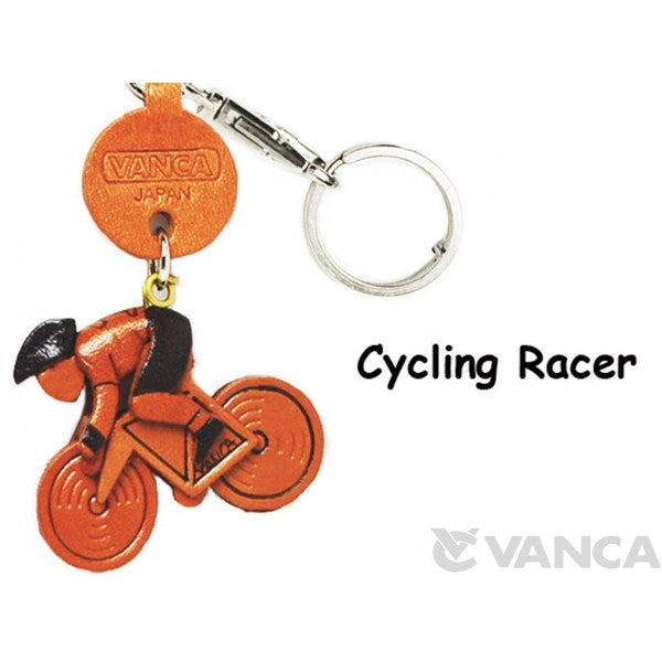 Cycle Racer Japanese Leather Keychains Goods
