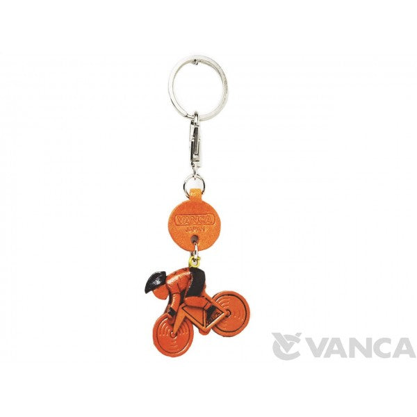 Cycle Racer Japanese Leather Keychains Goods