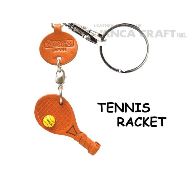 Tennis racket Japanese Leather Keychains Goods