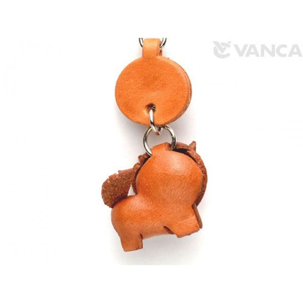 ChowChow Leather Dog Keychain