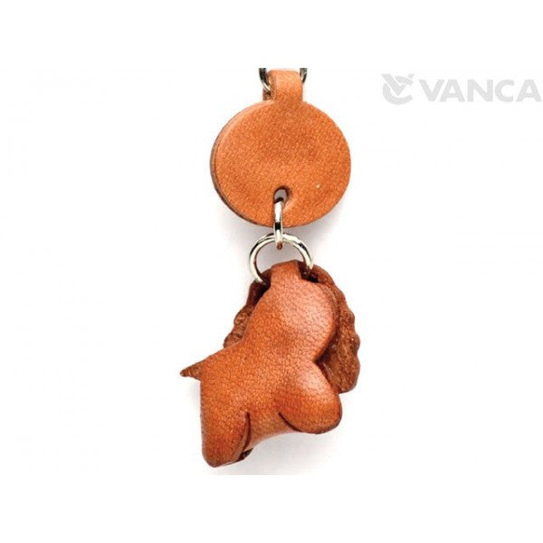 Cocker Spaniel Leather Dog Keychain
