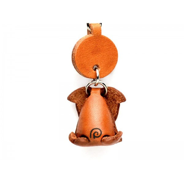 Pug Leather Dog Keychain