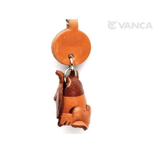 Shetland Sheepdog Leather Dog Keychain