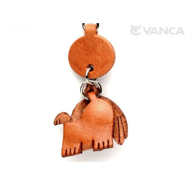 Shih Tzu Leather Dog Keychain