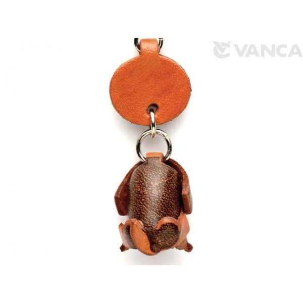 St.Bernard Leather Dog Keychain