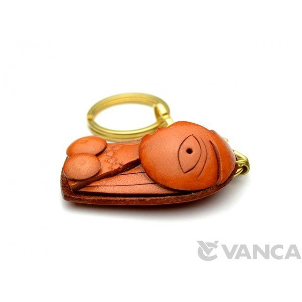 A Woman Leather Keychain(L)