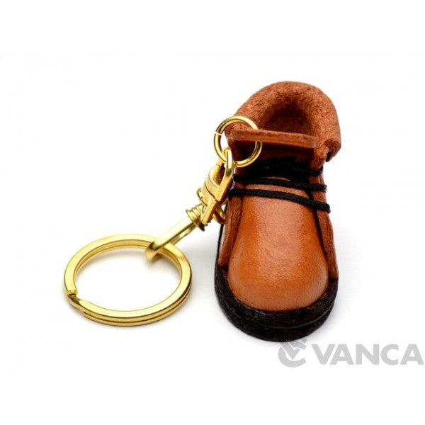 Mountain Climbing Boot Leather Keychain(L)
