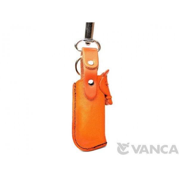 Horse Lighter Case Leather Keychain(L)