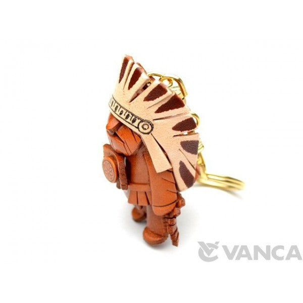Native American Leather Keychain(L)
